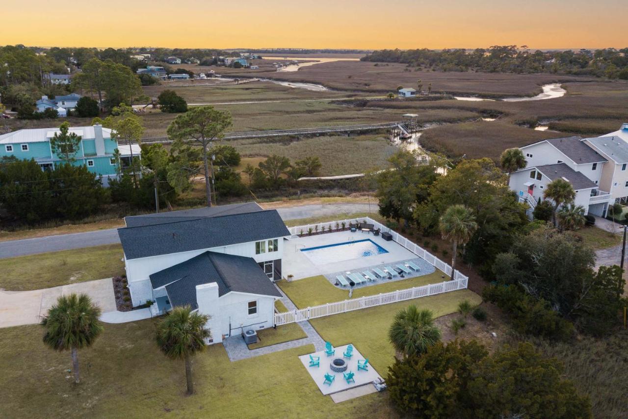 Moonlit Marsh Villa Tybee Island Exterior photo